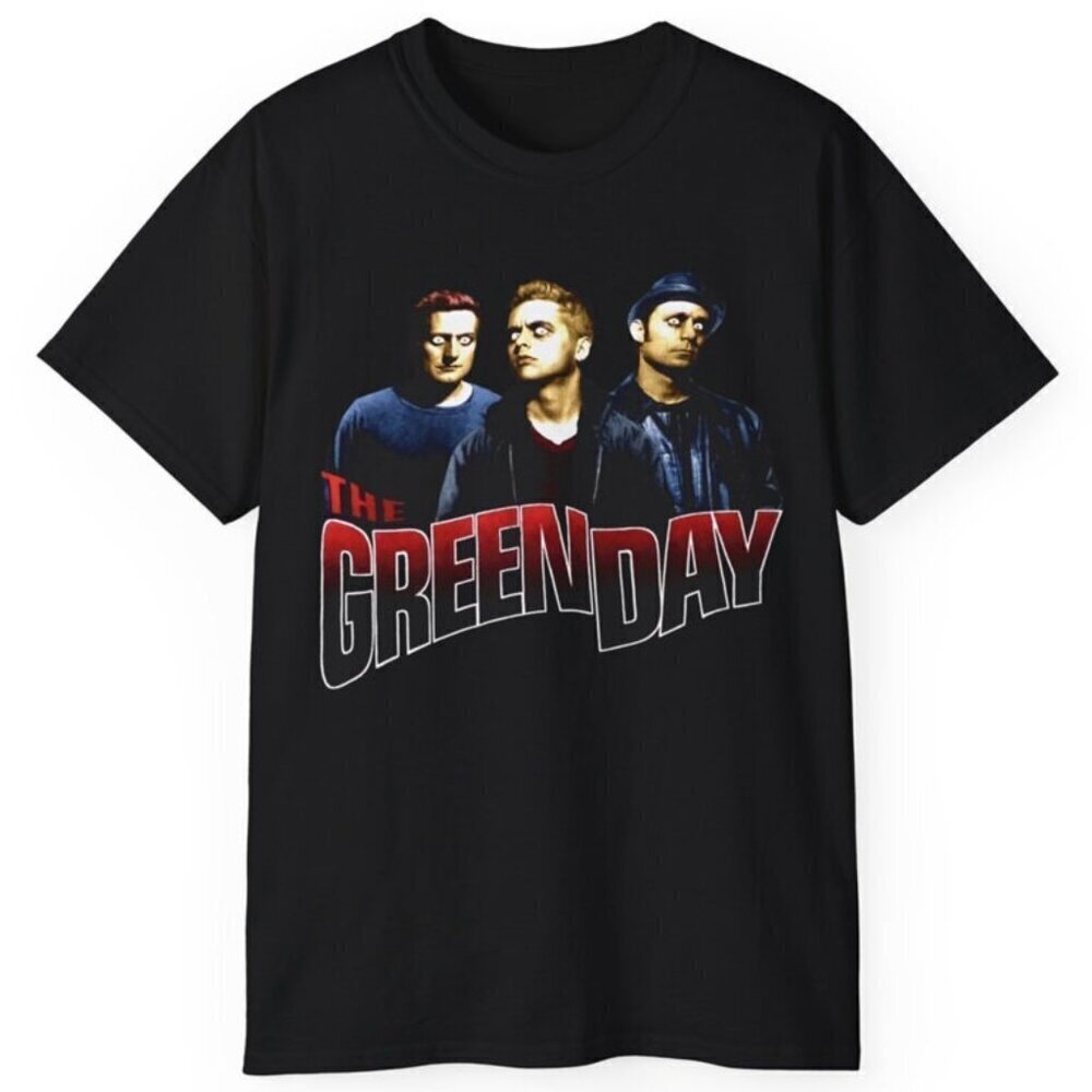 The Green Day Punk Rock Band Graphic T-Shirt Music Fan Collector Streetwear Tee